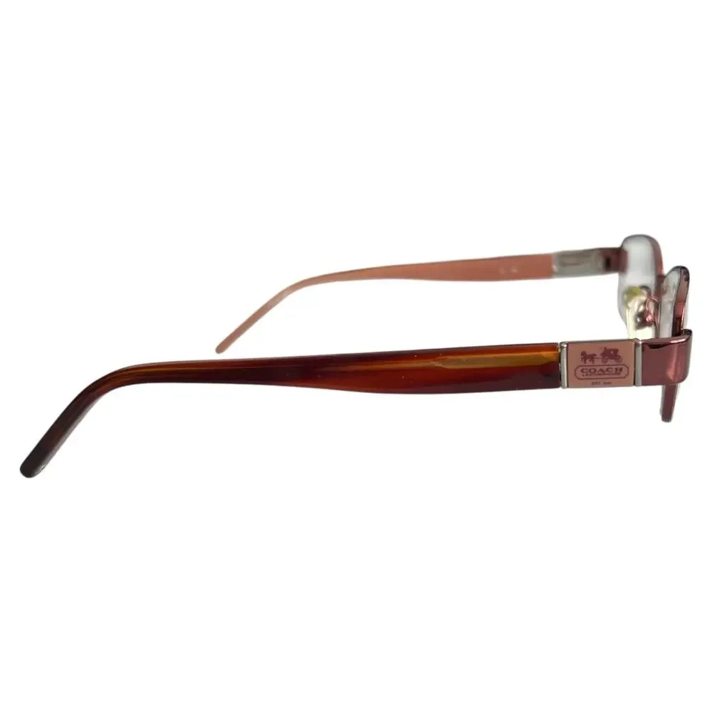 Coach Carolann Metal Bordeaux (244) Eyeglasses Frames, 49-16-135